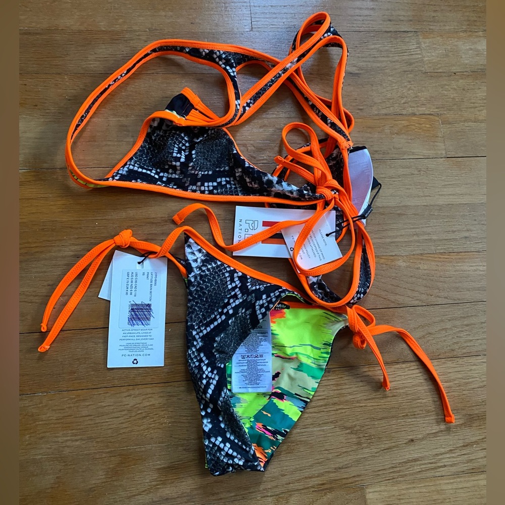P.E. Nation Latitude Bikini (Top & Bottom)